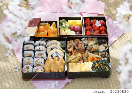 お花見弁当 お花見弁当 39250880