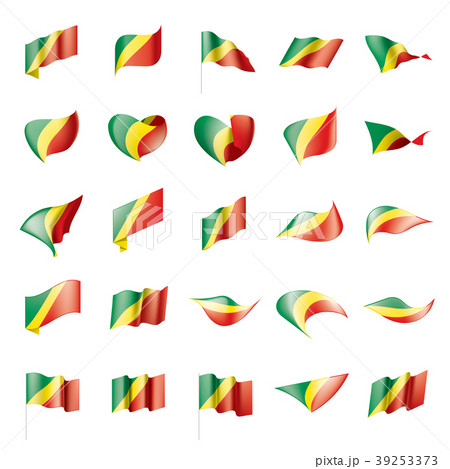 Congo flag, vector illustration Congo flag, vector illustration 39253373