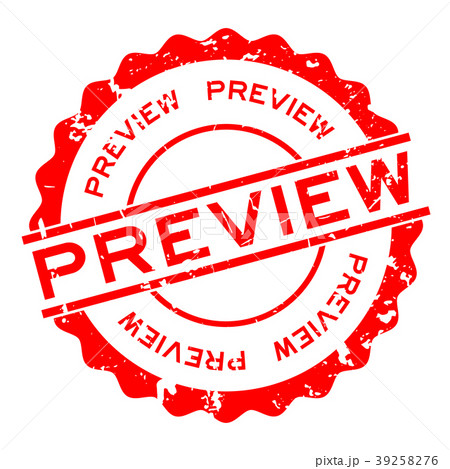 Grunge red preview word round rubber seal stamp Grunge red preview word round rubber seal stamp 39258276