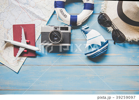 Travel Plan. Traveler planning trip summer travel Travel Plan. Traveler planning trip summer travel 39259097