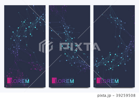 Modern set of vector flyer, web, banner, card, vip 39259508