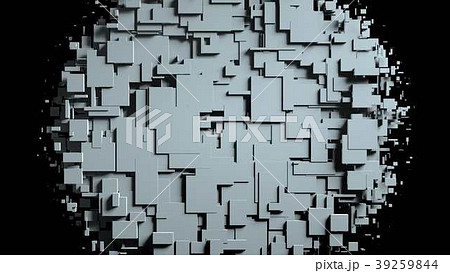 Black and white cubes screen wipe transition Black and white cubes screen wipe transition 39259844