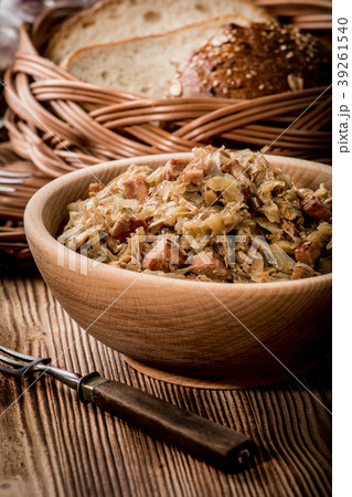 Bigos - stewed cabbage with meat 39261540