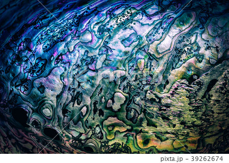 Nature texture pattern of nacre mother-of-pearl Nature texture pattern of nacre mother-of-pearl 39262674