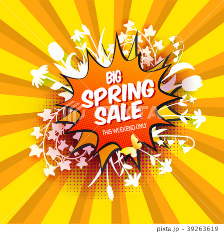 Vector pop art Sale Vector pop art Sale 39263619