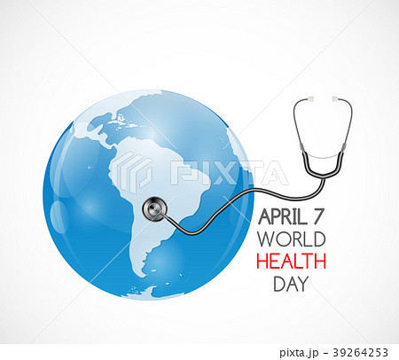 April 7, World Health Day Background. Vector April 7, World Health Day Background. Vector 39264253