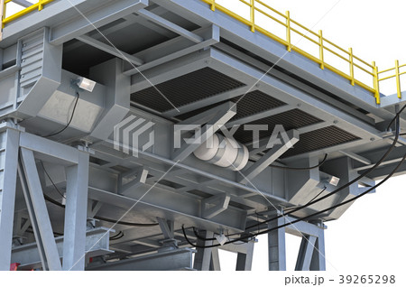 Land rig equipment, close view 39265298