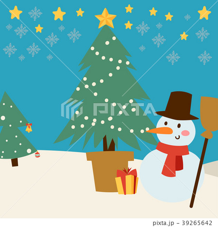 Christmas card vector symbols for greeting banner 39265642
