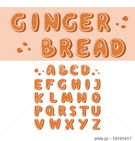 Gingerbread cookies alphabet holidays ginger 39265657