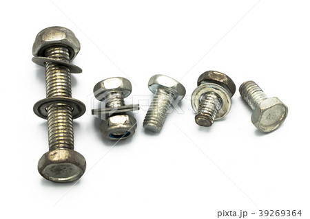 f nut, isolated on white background 39269364