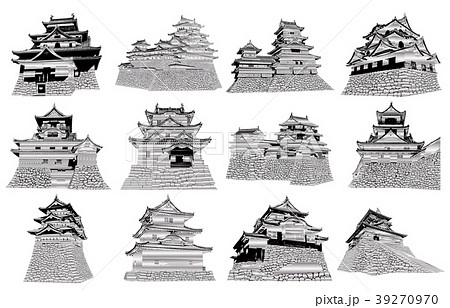 日本の城現存天守銀 39270970