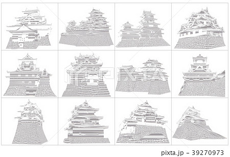 日本の城現存天守銀2 39270973