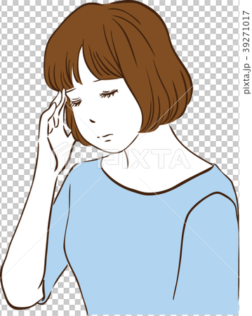 頭痛　女性　痛い 39271017