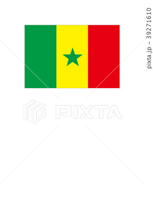 世界の国旗セネガル 39271610