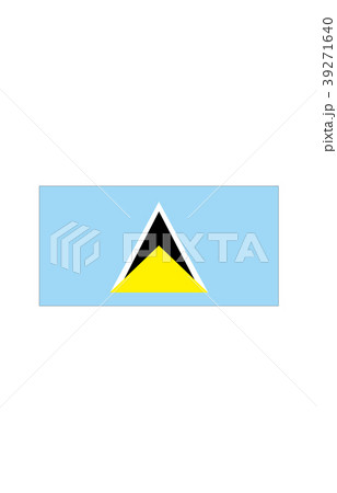 世界の国旗セントルシア 39271640