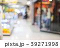 blurred image people in shopping mall with bokeh 39271998