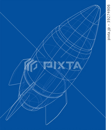 Bomb sketch. Vector Bomb sketch. Vector 39274906
