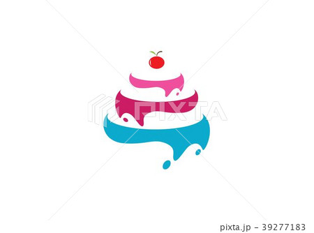 cake ilustration logo vector 39277183