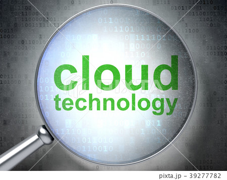 Cloud networking concept: Cloud Technology with 39277782