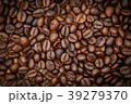 Roasted Coffee beans, Grains of coffee background, 39279370