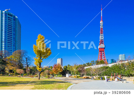 東京　秋の芝公園 39280606
