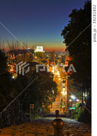 【愛媛県松山市】　松山　道後の夜景 39281802