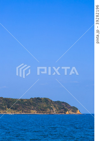 壱岐島　唐津～壱岐行きフェリー　神集島の景色　【佐賀県唐津市】 39282196