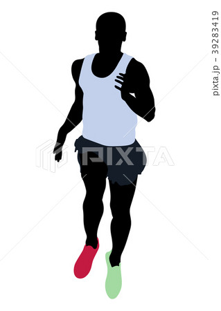 male runner athlete 39283419