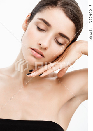 Beauty Youth Skin Care Concept - Close up Beauty Youth Skin Care Concept - Close up 39290018