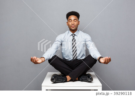 Business Concept - portrait of african american 39290118