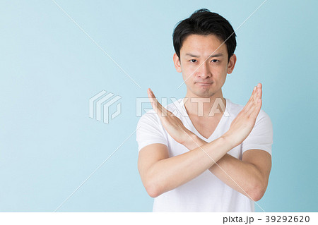 男性　ブルーバック 39292620