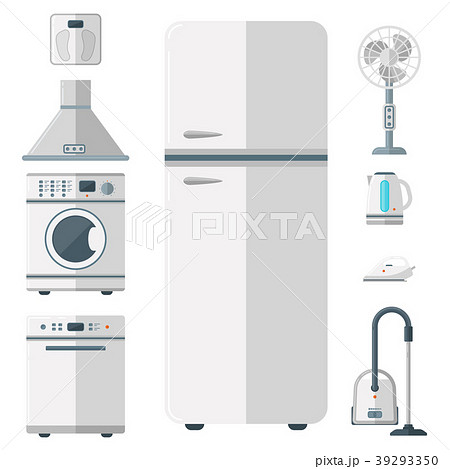 Home appliances vector domestic household 39293350