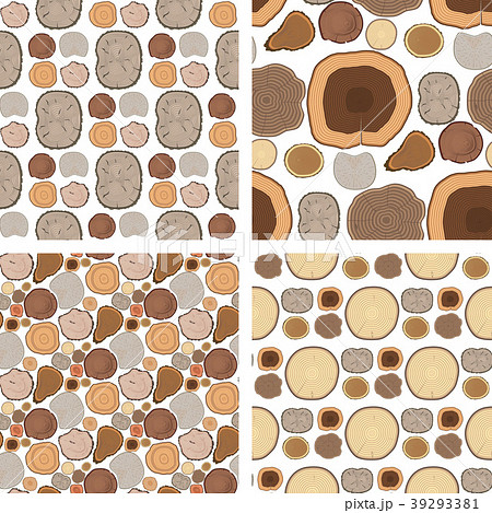 Tree wood trunk slice texture circle cut wooden 39293381