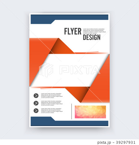 Abstract flyer design background. Brochure templat Abstract flyer design background. Brochure templat 39297931