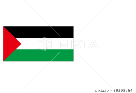 世界の国旗パレスチナ自治区 39298564