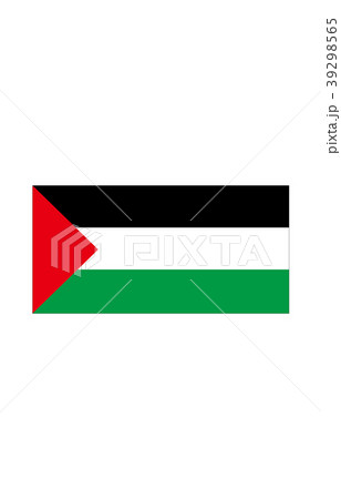 世界の国旗パレスチナ自治区 39298565