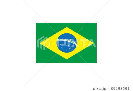 IZZO パーカッション ブラジル国旗デザイン 世界の国旗ブラジルのイラスト素材 [39298591] - PIXTA