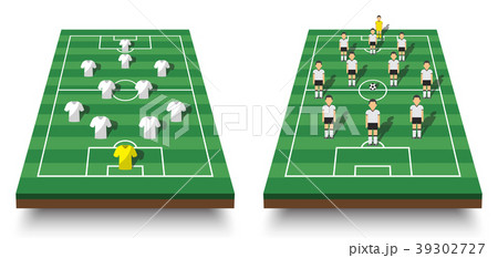 Soccer cup formation and tactic .  39302727