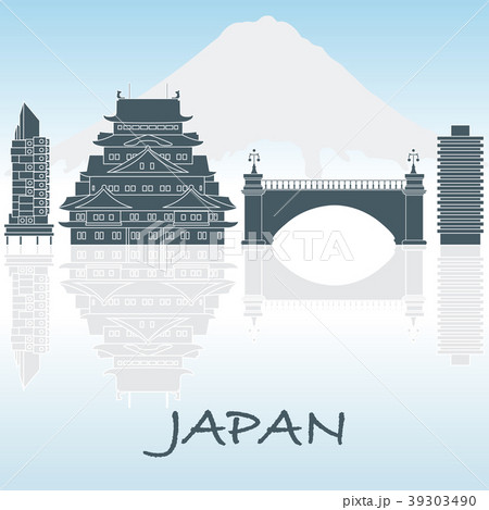 Japanese architecture Mount Fuji. Japanese architecture Mount Fuji. 39303490
