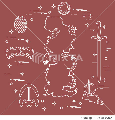 Symbols of the fantasy television series 39303502