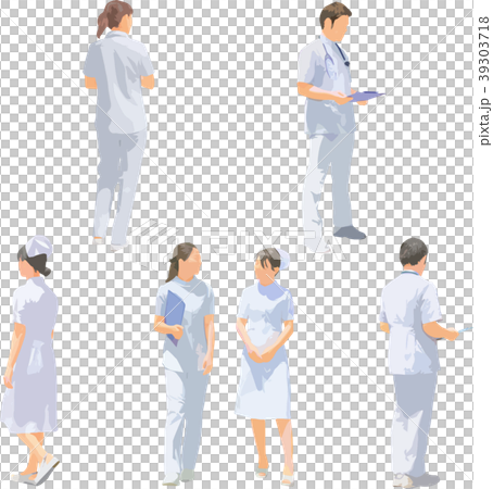 全身人物イラスト_医療スタッフ 39303718