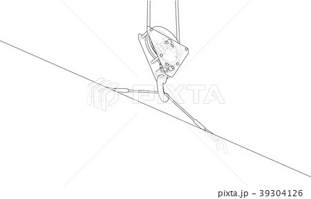 Crane hook with plate 39304126
