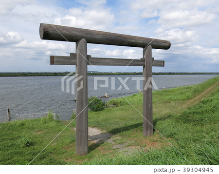 香取市の津宮鳥居河岸 香取市の津宮鳥居河岸 39304945