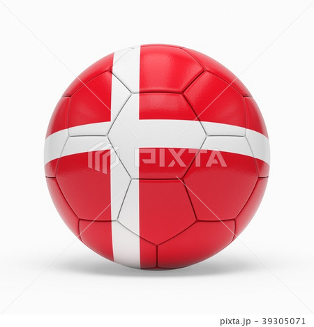 3d rendering of soccer ball with Denmark flag 3d rendering of soccer ball with Denmark flag 39305071