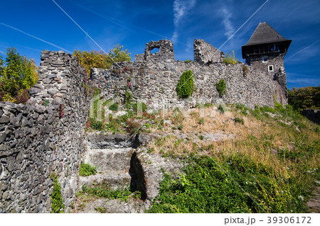 Ruins of Castle Nevytske in Transcarpathian region 39306172