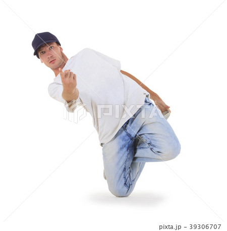 Cool looking hip-hop dancer 39306707