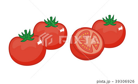 トマトのイラスト素材のイラスト素材