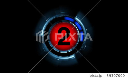 Countdown leader graphic number 2 39307000
