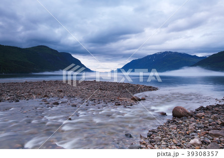 Morning norwegian landscape Morning norwegian landscape 39308357