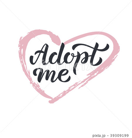 Adopt me hand lettering 39309199